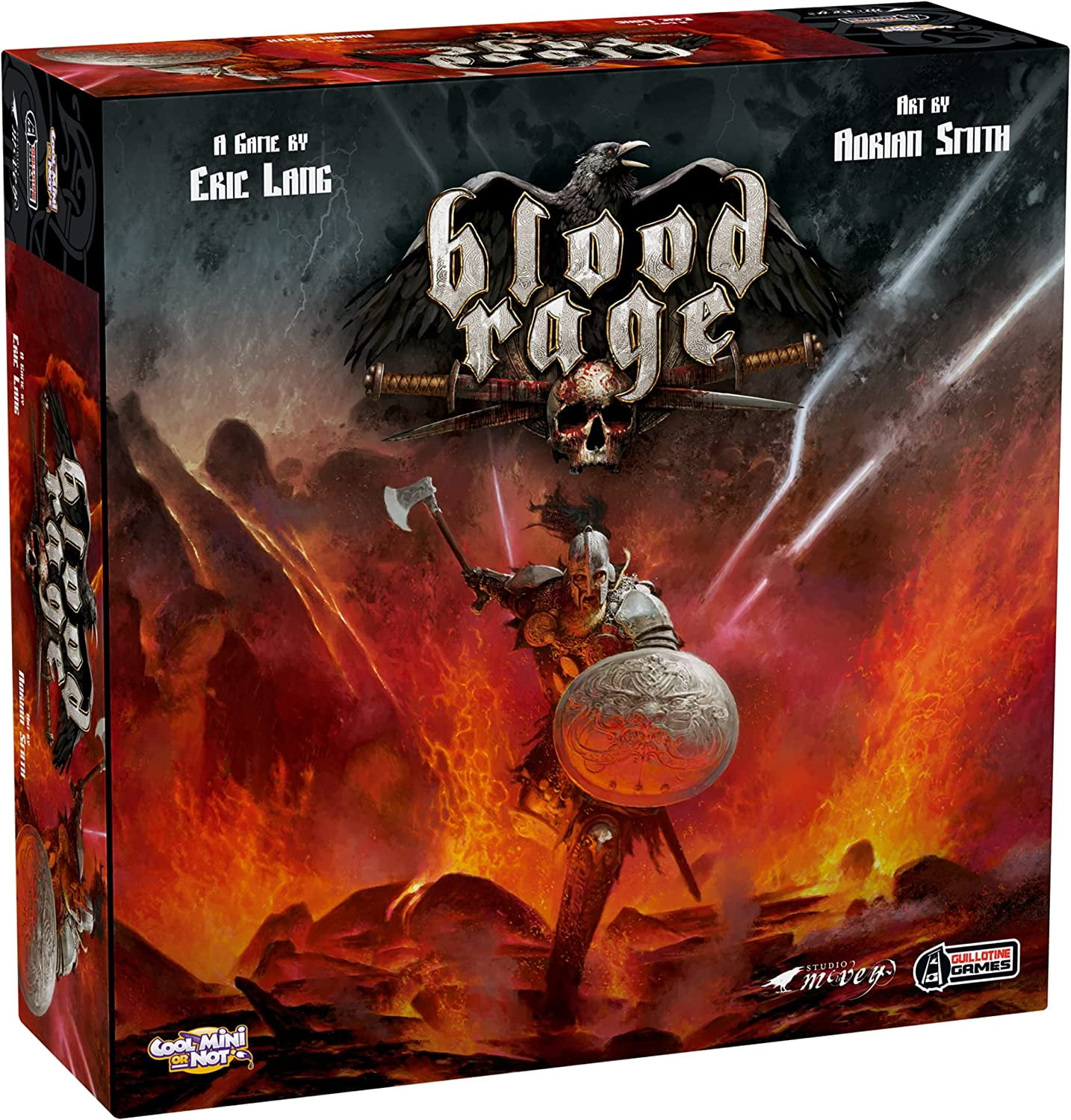 Blood Rage (Core Box) | Strategy Game | Viking Fantasy Board Game | Tabletop Miniatures Battle Game for Adults and Teens | Ages 14+ | 2-4 Players | Avg. Playtime 60-90 Mins | Made by CMON Blood Rage (Core Box) | Strategy Game | Viking Fantasy Board Game | Tabletop Miniatures Battle Game for Adults and Teens | Ages 14+ | 2-4 Players | Avg. Playtime 60-90 Mins | Made by CMON