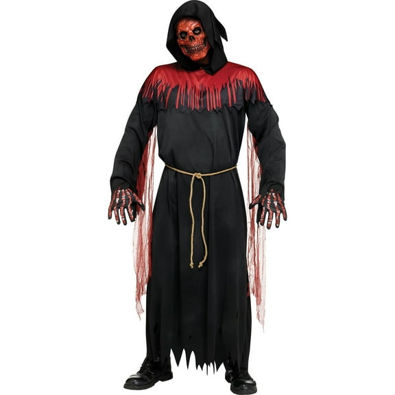 Adults Blood Rain Reaper Costume  Scary Grim Reaper Halloween Cosplay Outfit