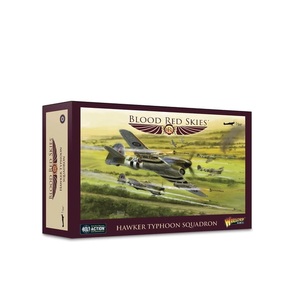 Blood Red Skies: British Hawker Typhoon Squadron