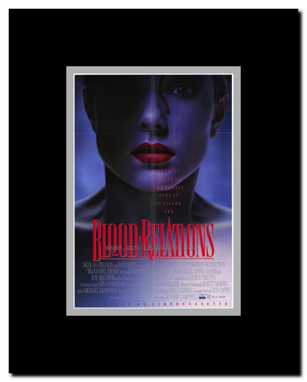 Blood Relations Framed Movie Poster