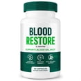 thumbnail image 1 of Blood Restore – Original Formula with a Clean Blend to Support Healthy Circulation, Natural Energy & Balanced Levels | Just 2 Easy-to-Swallow Pills Daily (60 Capsules), 1 of 10