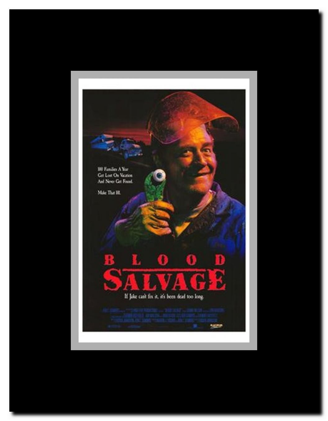 Blood Salvage Framed Movie Poster