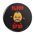 thumbnail image 1 of Blood Spud Vampire Potato Funny Humor Pinback Button Pin, 1 of 5