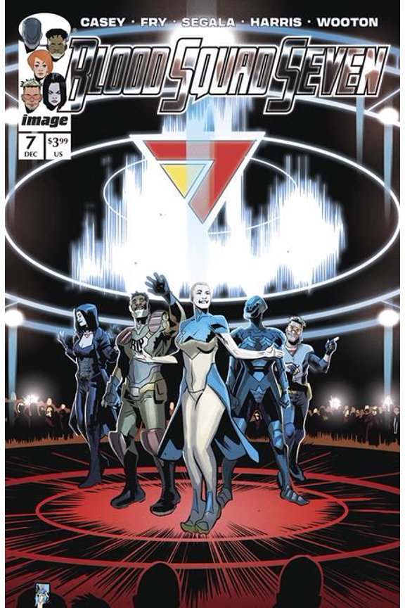 Blood Squad Seven #7 Cvr A Paul Fry (mr) Image Comics Comic Book