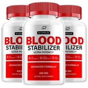 Blood Stabilizer Capsules   BloodStabilizer, All Natural Glycogen Support, 3 Pack, 180 Capsules
