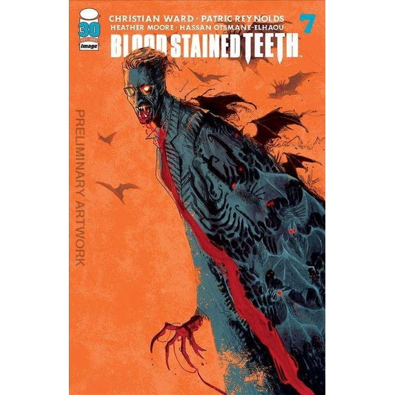 Blood Stained Teeth #7B VF ; Image Comic Book