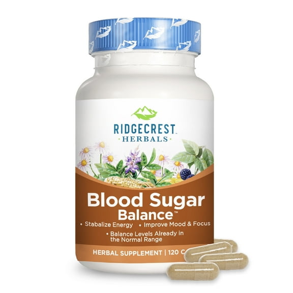 Blood Sugar Balance Supplement, Supports Healthy Blood Sugar Levels (120 Caps, 60 Serv)