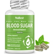 Blood-Sugar Supplement by NuBest - 60 Vegan Capsules