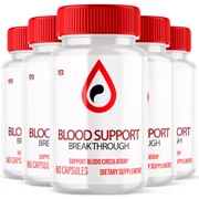 Blood Support Breakthrough - Support Blood Health and Daily Wellness 5 Pack