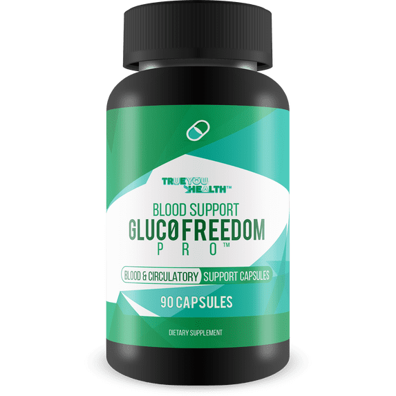 Blood Support Gluc0 Freedom Pro - Our Best Blood Health Capsules - Blood Health Blood Balance Supplement - Blood Health Supplements - Blood Boost Blood Flow Supplement - Blood Circulation Supplement