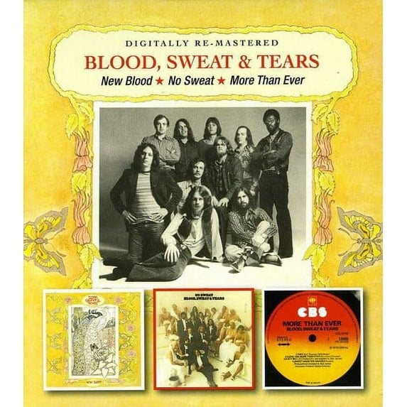 Blood, Sweat & Tears - New Blood / No Sweat / More Than Ever - Music & Performance - CD