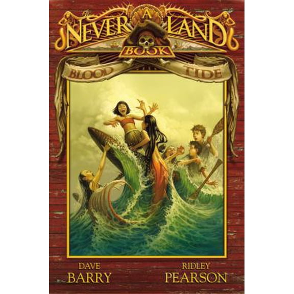 Pre-Owned Blood Tide (Never Land, Book 3) (Hardcover) 0786837918 9780786837915