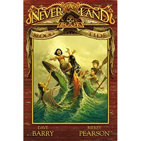 Pre-Owned Blood Tide (Never Land, Book 3) (Hardcover) 0786837918 9780786837915