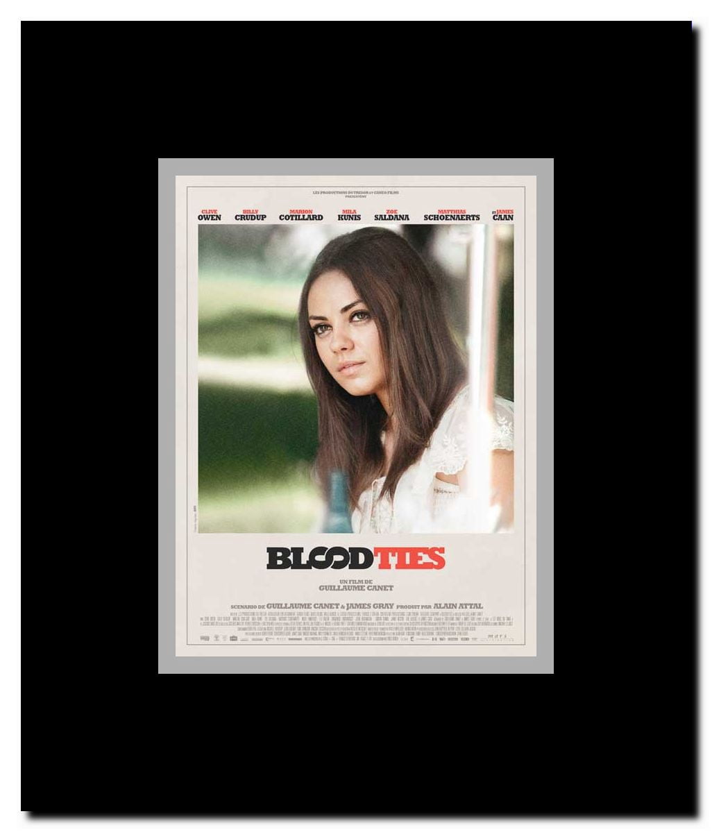 Blood Ties Framed Movie Poster