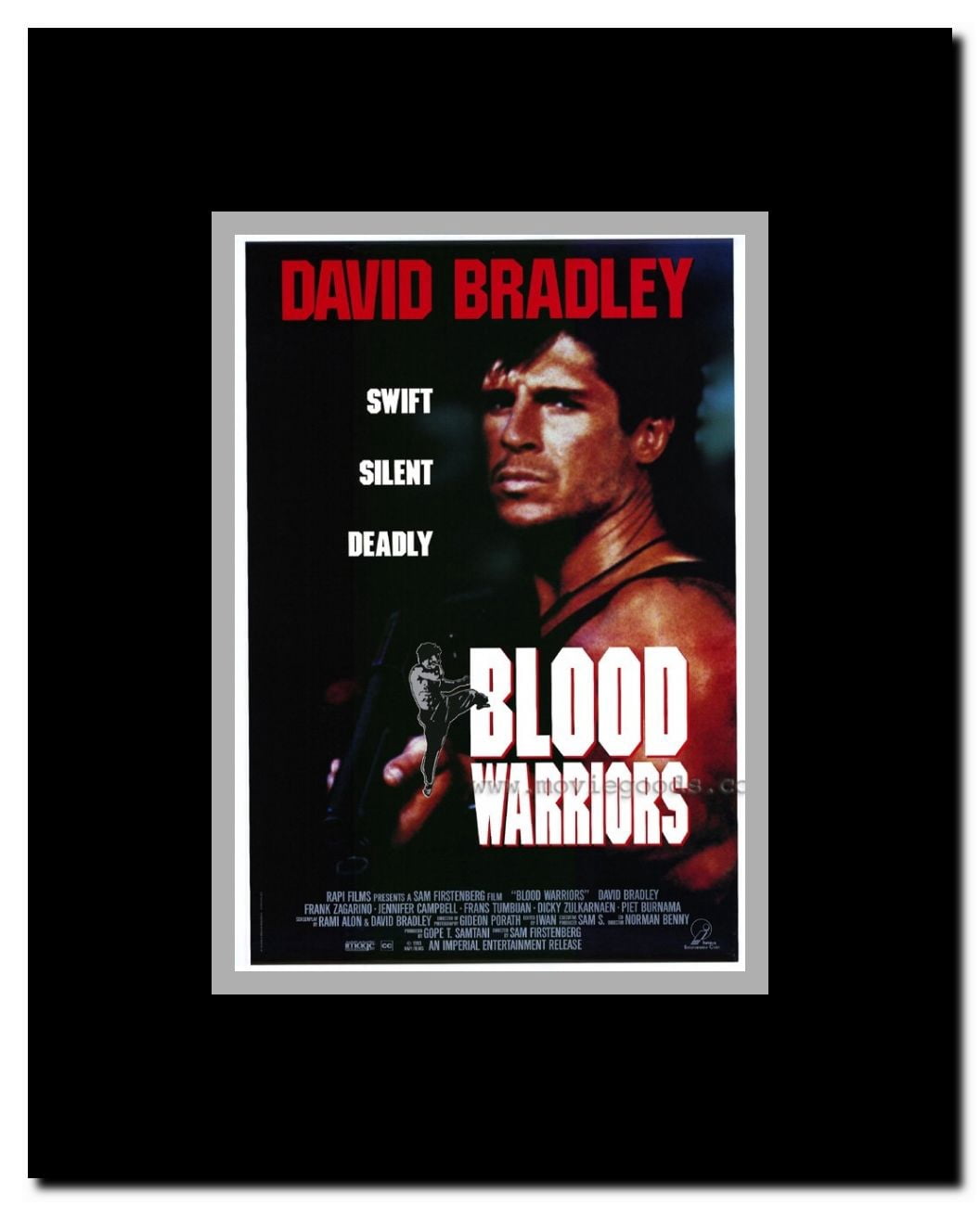 Blood Warriors Framed Movie Poster