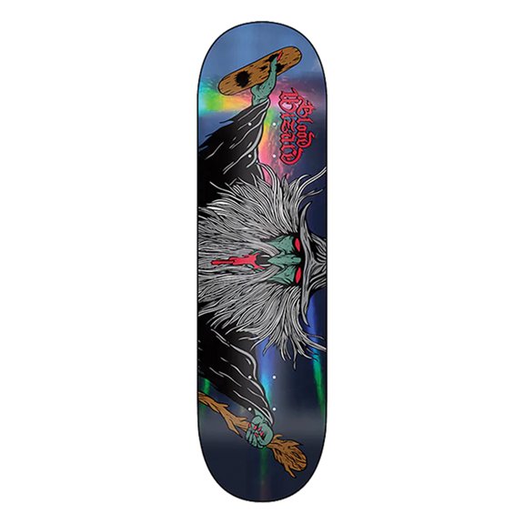 Blood Wizard Flying Wizard Dark Prism Skateboard Deck - 9.0" (Deck Only)