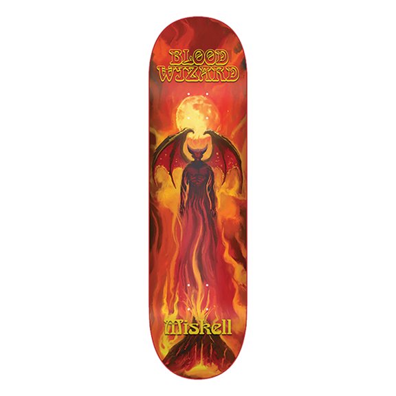 Blood Wizard Miskell Abyss Skateboard Deck - 8.38" (Deck Only)