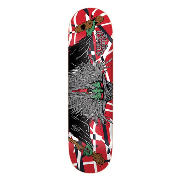 Blood Wizard Miskell Flying Wizard Skateboard Deck - 8.38" (Deck Only)
