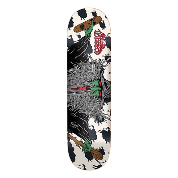 Blood Wizard Rennie Flying Wizard Skateboard Deck - 8.5" (Deck Only)