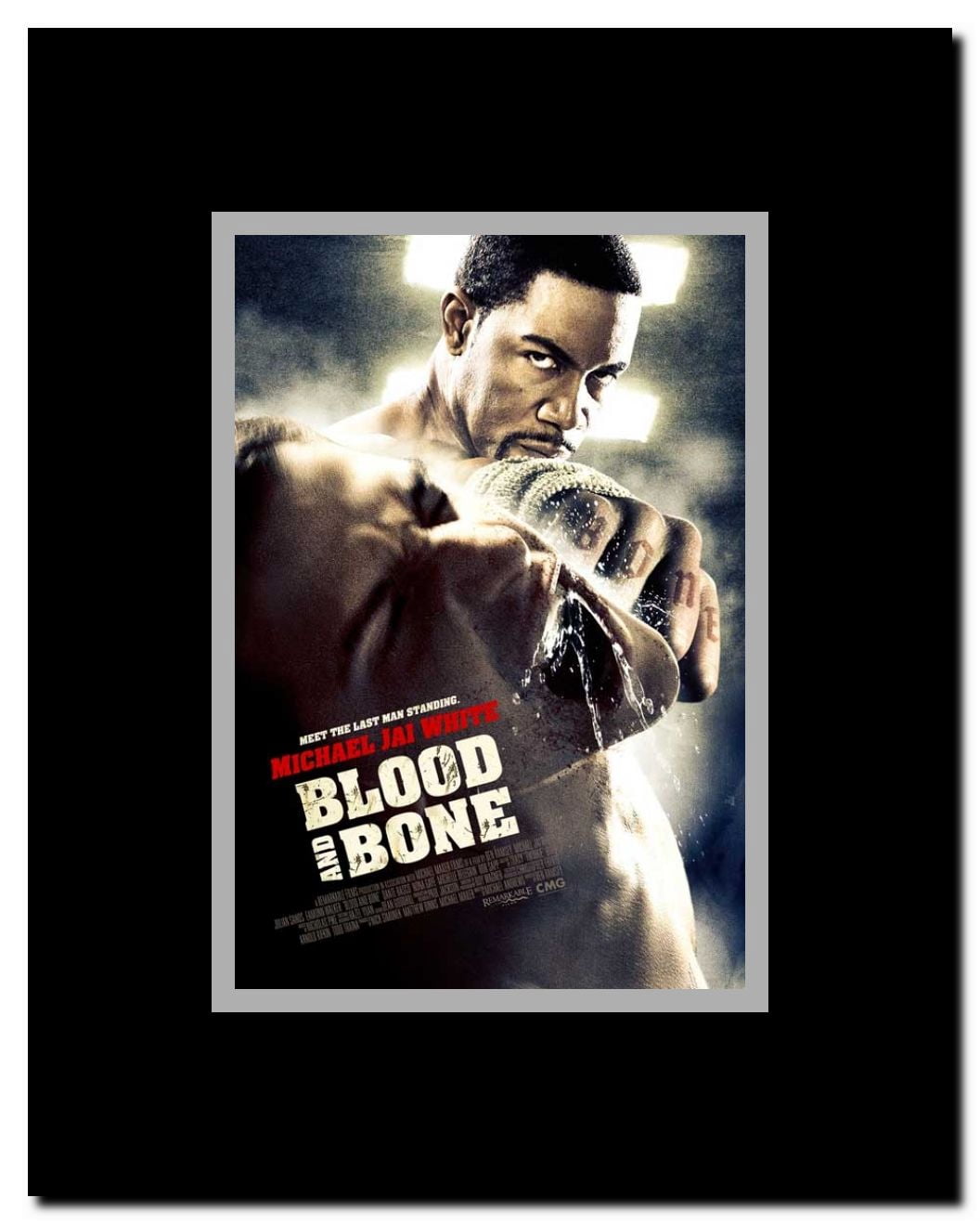 Blood and Bone Framed Movie Poster