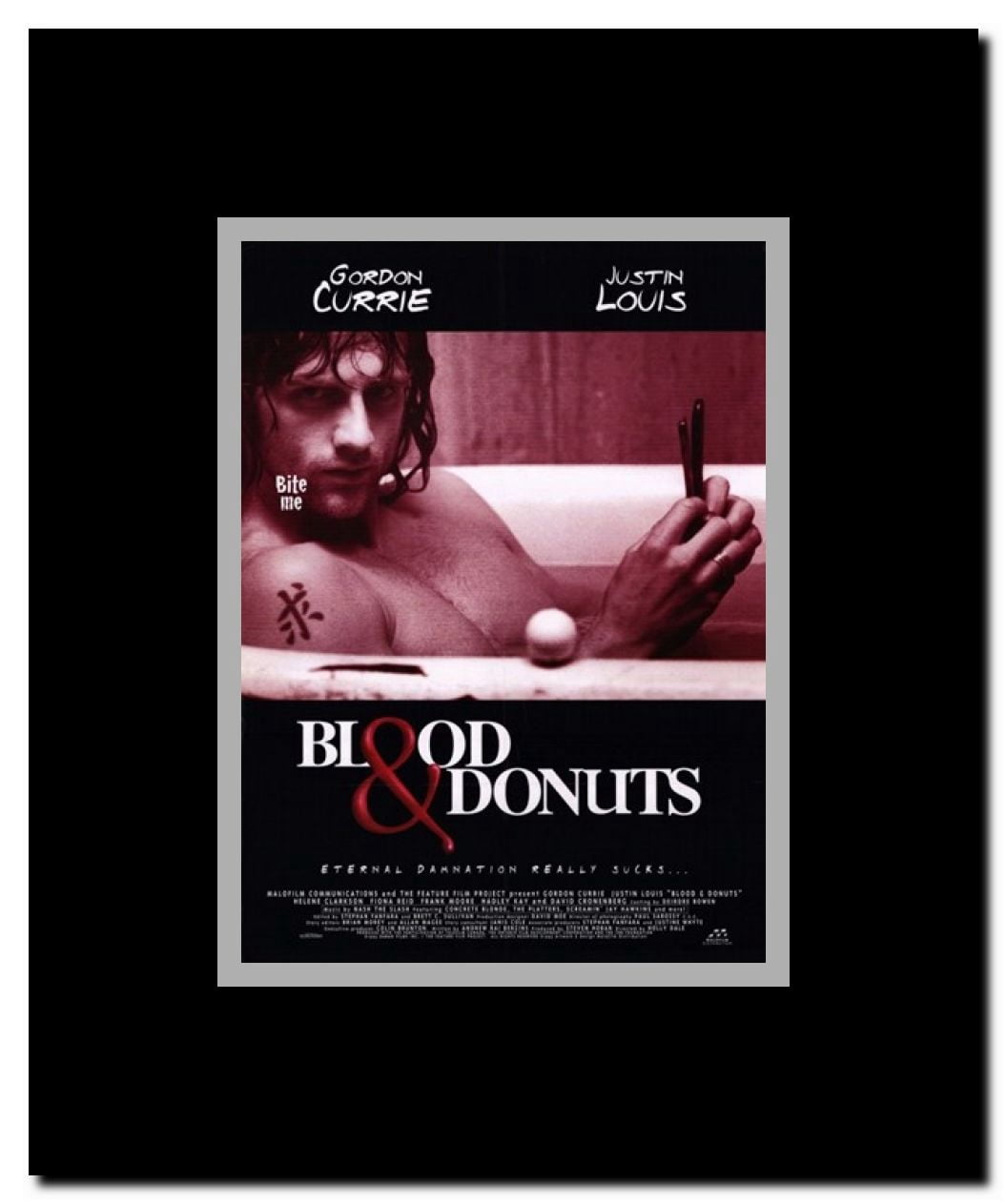 Blood and Donuts Framed Movie Poster