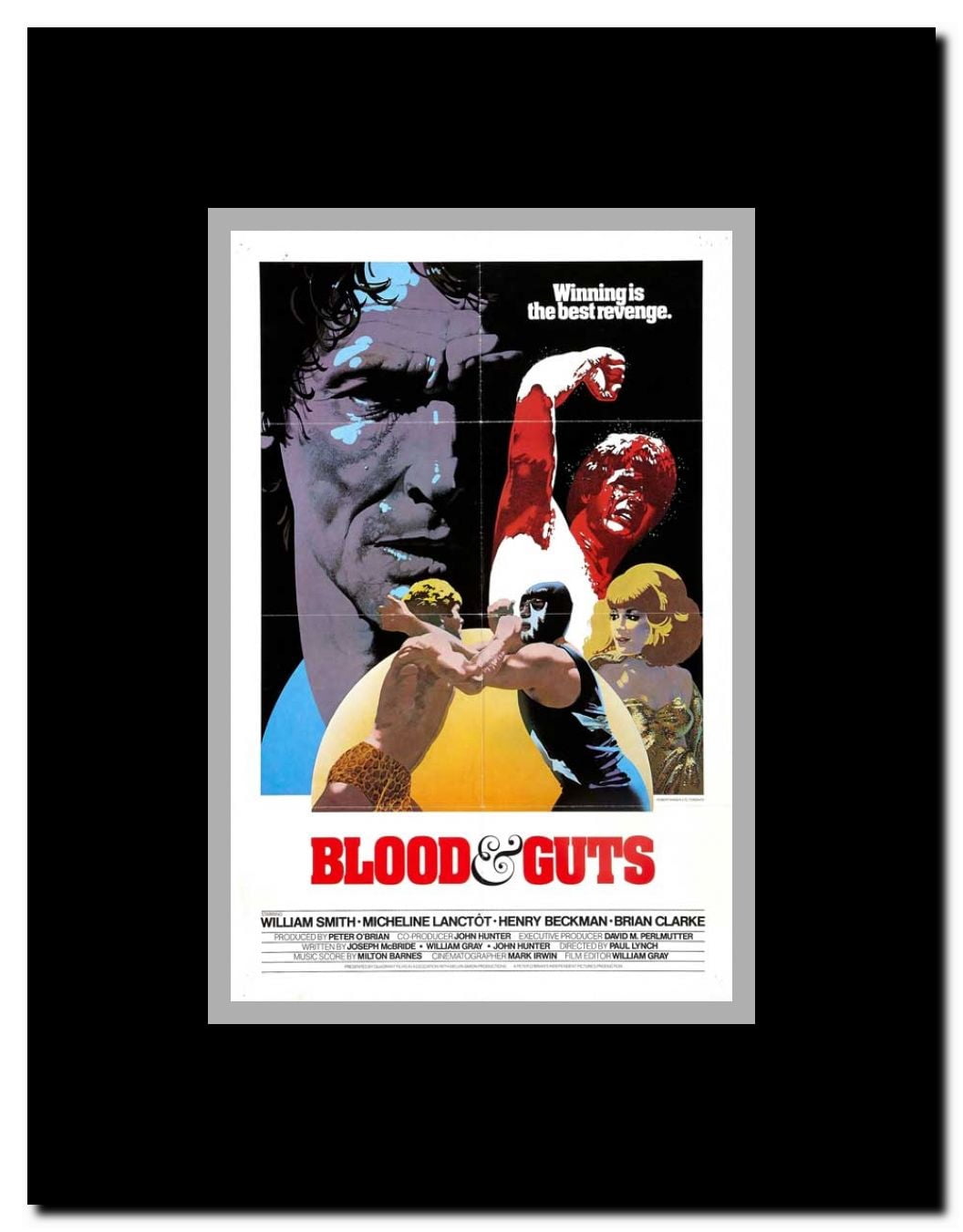 Blood and Guts Framed Movie Poster