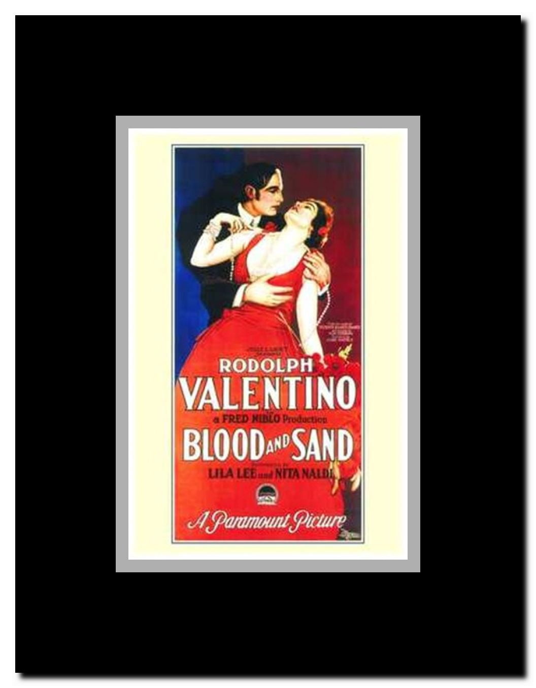 Blood and Sand Framed Movie Poster