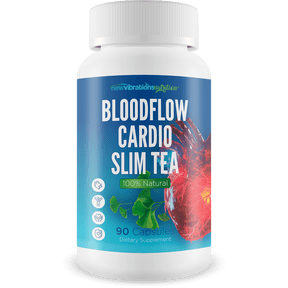 Blood flow Cardio Slim Tea - Advanced Pressure Support Full Body Detox Cleanse for Women - Increase Blood Flow & Circulation to Reduce Pressure & Increase Lymph Detoxification Flow - Slim Gut Detox