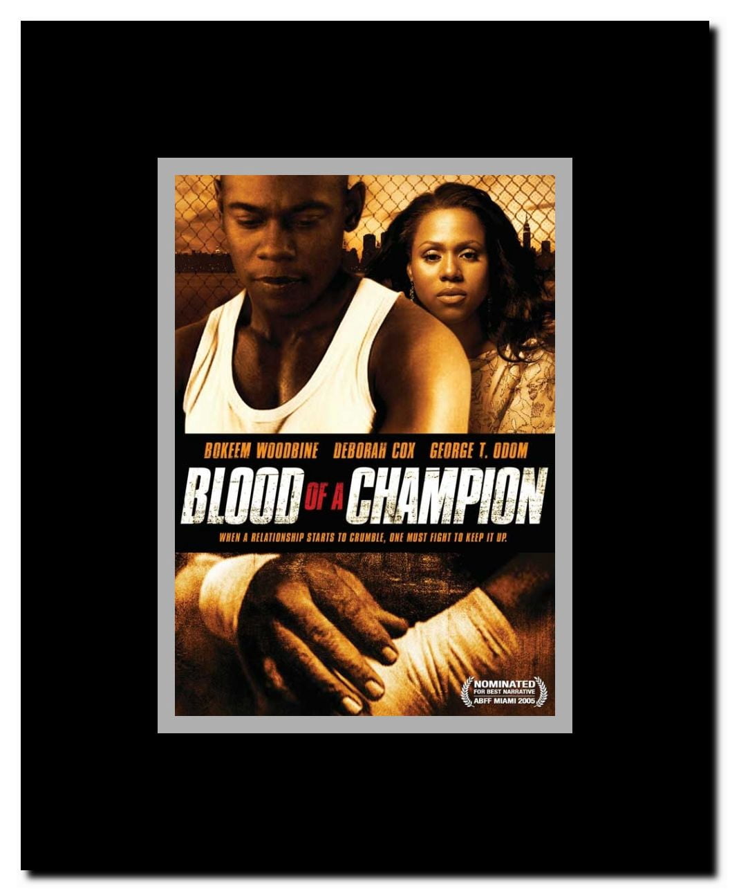 Blood of a Champion Framed Movie Poster