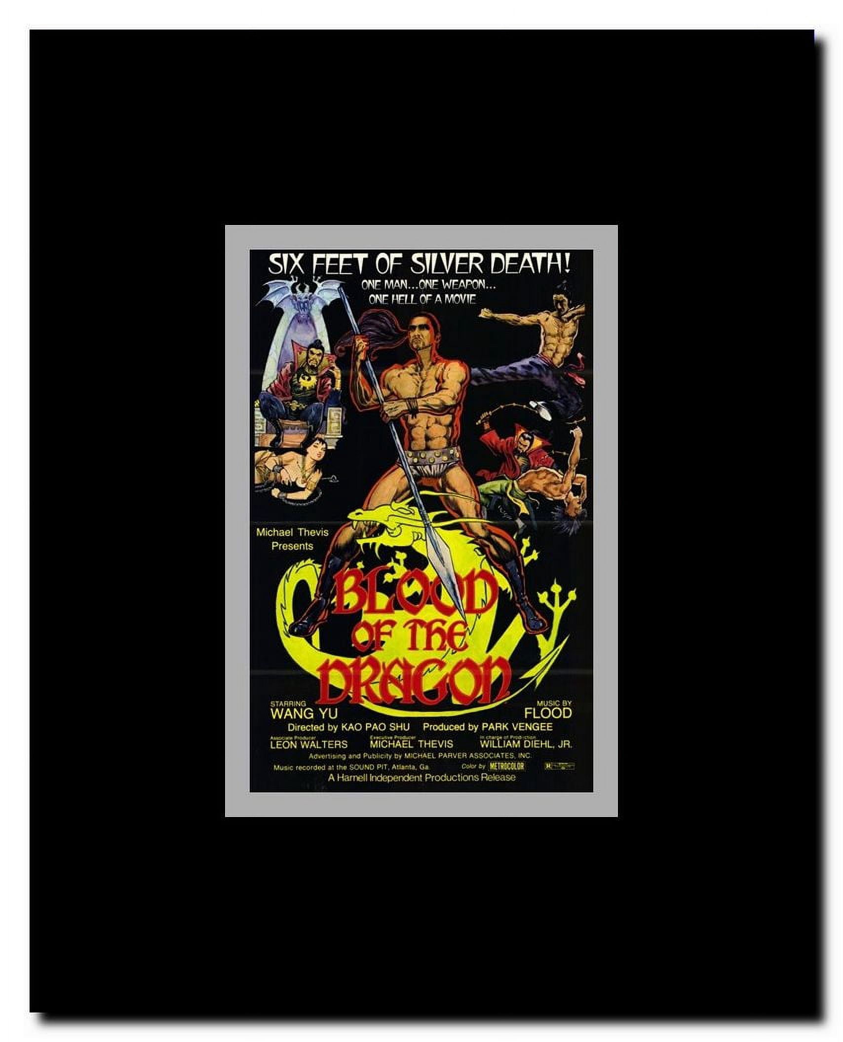 Blood of the Dragon Framed Movie Poster