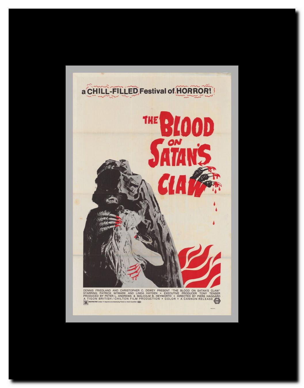 Blood on Satan's Claw Framed Movie Poster