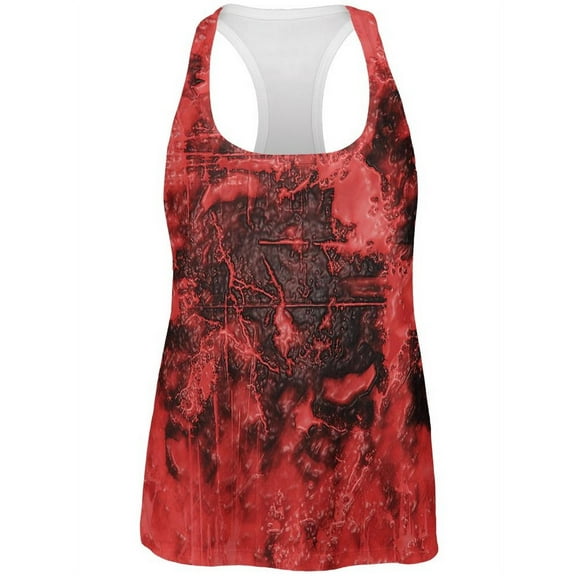 Blood on the Floor All Over Womens Racerback Tank Top - 2X-Large