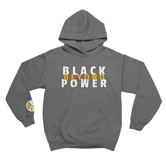 BloodLine StreetWear "Beyond Black Power Hoodie" Long Sleeve Hoodie Sweatshirt - Unisex Hoodie - Soft, Warm, and Comfortable - Perfect for Casual Wear and Layering