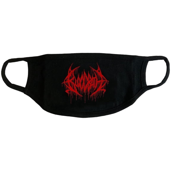 Razamataz Bloodbath Logo Face Mask, Black, 1 Count