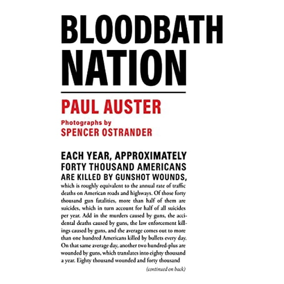 Pre-Owned Bloodbath Nation (Hardcover) 080216045X 9780802160454