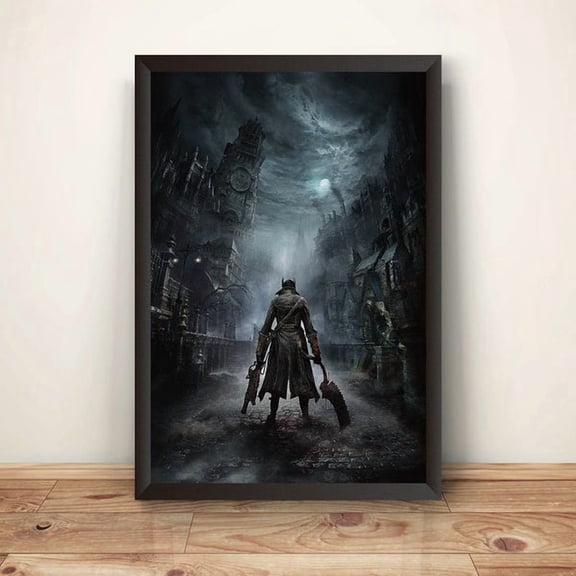Bloodborne Hunter Wall Art Print