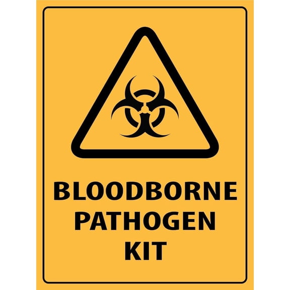 Bloodborne Pathogen Sign