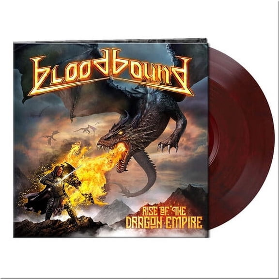 Bloodbound - Rise Of The Dragon Empire - Red/black Marbled - Music & Performance - Vinyl
