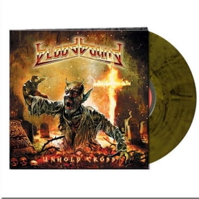 Bloodbound - UNHOLY CROSS - YELLOW/BLACK MARBLED - Music & Performance - Vinyl