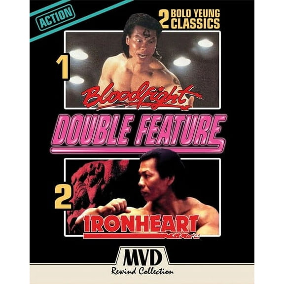Bloodfight / Ironheart (Blu-ray), MVD Rewind, Action & Adventure