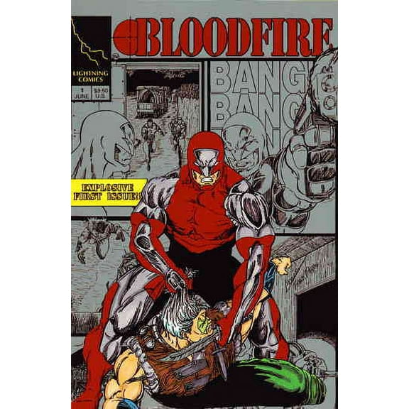 Bloodfire #1 VF ; Lightning Comic Book