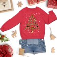 thumbnail image 1 of Bloodhound Christmas Tree Sweatshirt, Funny Dog Lover Gift, Bloodhound Christmas Lights Shirts, Christmas Shirts for Women Men, 1 of 3