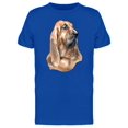 thumbnail image 1 of Bloodhound Dog Cool Painting Tee Men's -Image by Shutterstock, 1 of 2