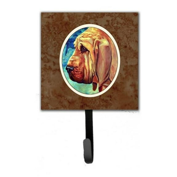 Bloodhound Leash or Key Holder, 6 x 1.25 x 4.25 in.