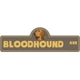 thumbnail image 1 of Bloodhound Street Sign | Indoor/Outdoor | Dog Lover Funny Home Décor for Garages, Living Rooms, Bedroom, Offices | SignMission personalized gift | 18" Wide, 1 of 5
