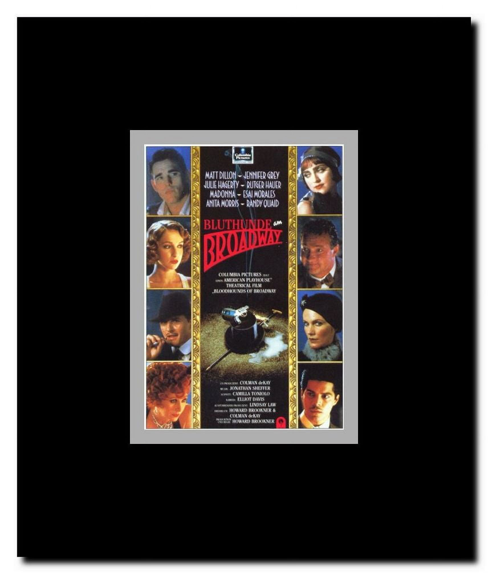 Bloodhounds of Broadway Framed Movie Poster