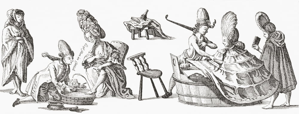Bloodletting in the 18th century From Illustrierte Sittengeschichte vom Mittelalter bis zur Gegenwart by Eduard Fuchs published 1909 Canvas Art - Ken Welsh Design Pics (22 x 8)