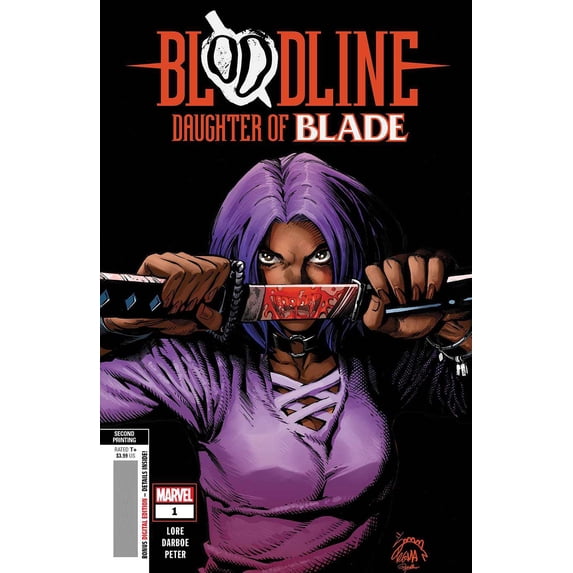 Bloodline: Daughter of Blade #1 (2nd) VF ; Marvel Comic Book