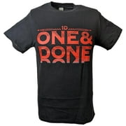 Bloodline One and Done Roman Reigns Jimmy Jey Uso Black T-shirt