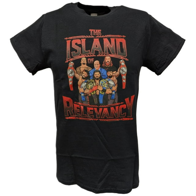 Bloodline Roman Reigns Paul Heyman Island of Relevancy T-shirt